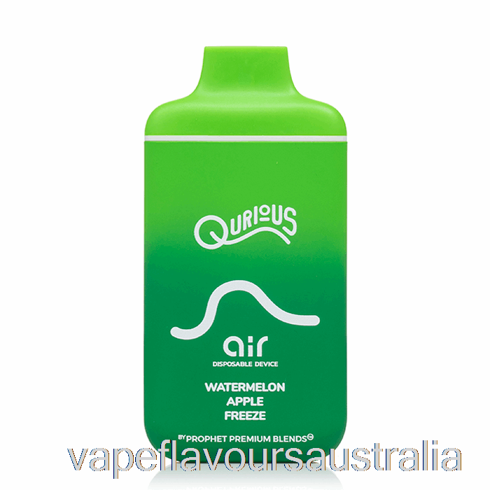 Vape Flavours Australia Qurious Air 6000 Disposable Watermelon Apple Freeze